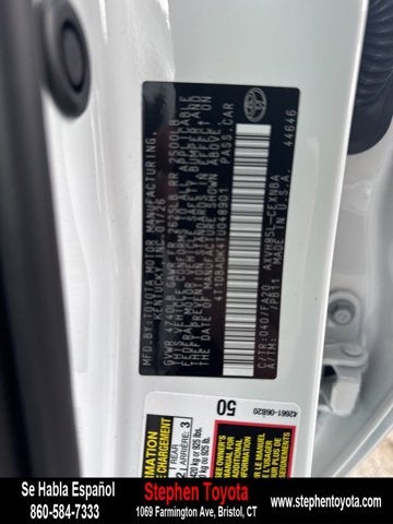 2026 Toyota Camry LE