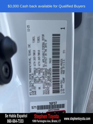 2026 Toyota Tundra SR5