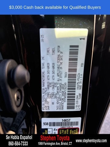 2026 Toyota Tundra 1794 Edition