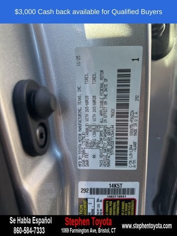 2026 Toyota Tundra 1794 Edition