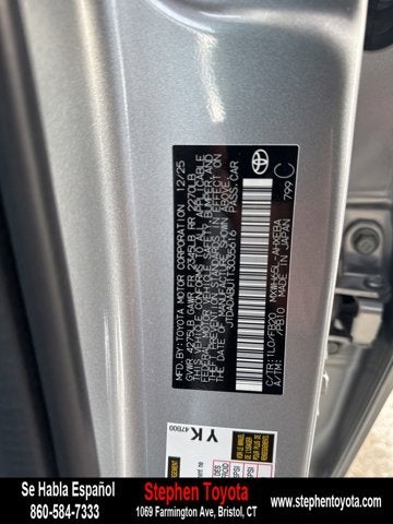 2026 Toyota Prius LE