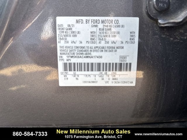 2021 Ford Police Interceptor Utility Base