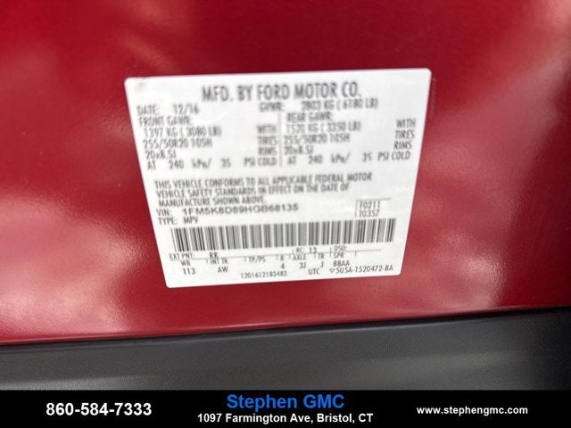 2017 Ford Explorer XLT