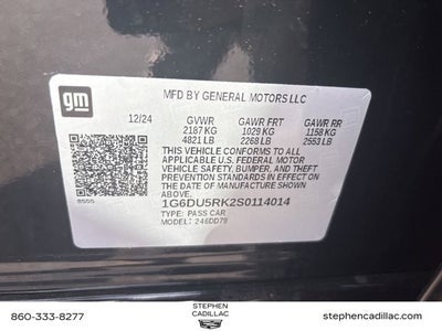 2025 Cadillac CT5 Sport