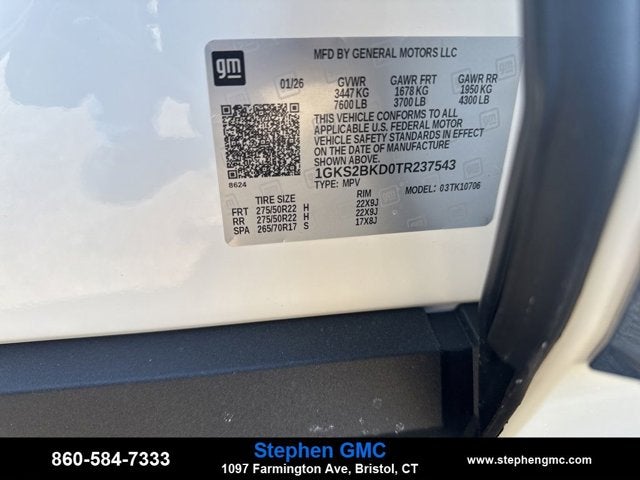 2026 GMC Yukon Elevation