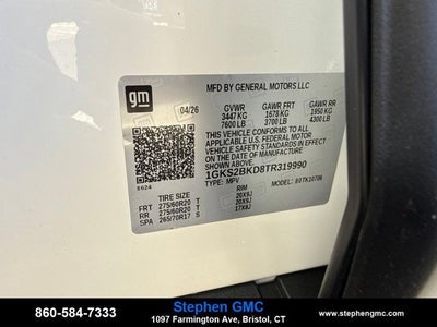 2026 GMC Yukon Elevation