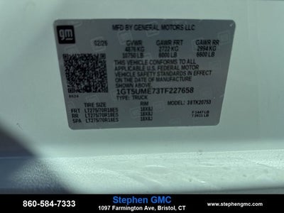 2026 GMC Sierra 2500HD SLE