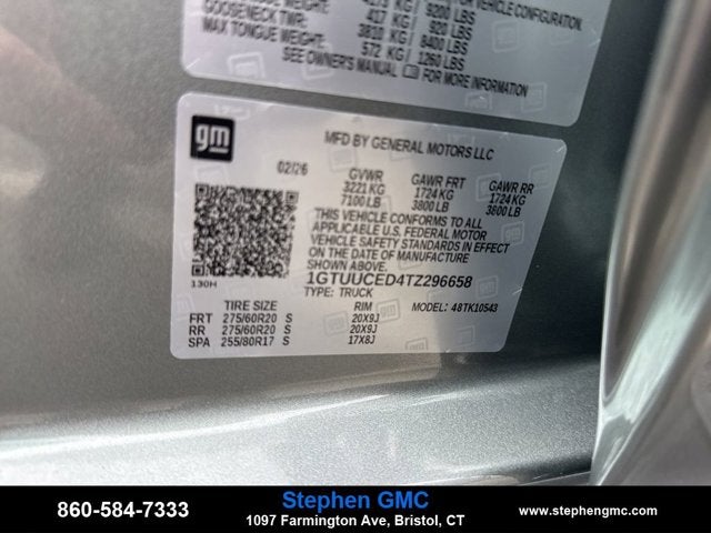 2026 GMC Sierra 1500 Elevation