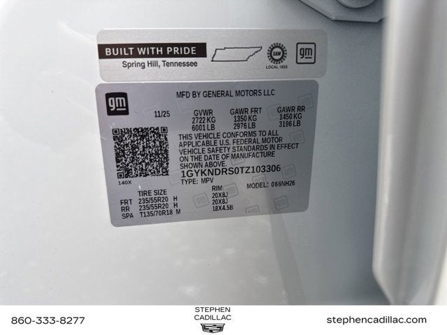 2026 Cadillac XT5 AWD Premium Luxury