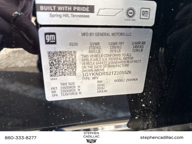 2026 Cadillac XT5 AWD Premium Luxury