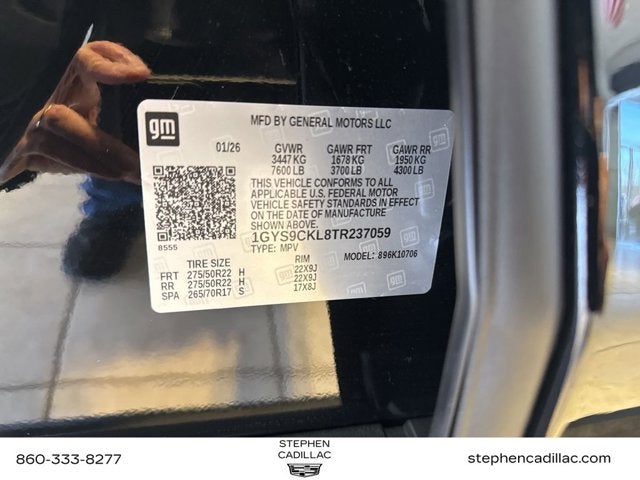 2026 Cadillac Escalade 4WD Luxury