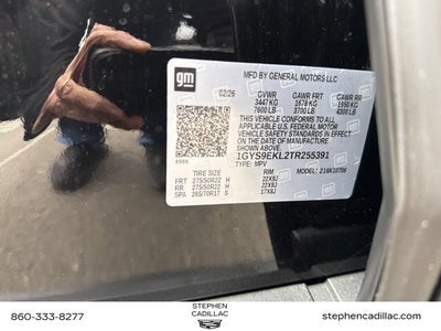 2026 Cadillac Escalade 4WD Sport