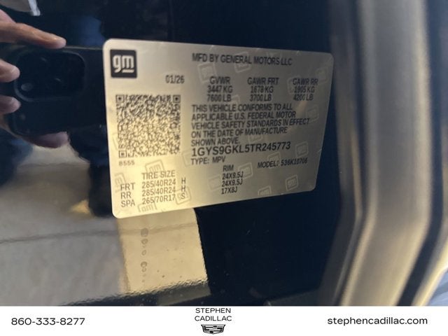 2026 Cadillac Escalade 4WD Platinum Sport