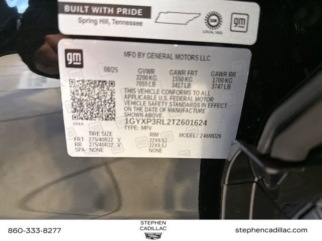 2026 Cadillac LYRIQ LYRIQ-V Premium