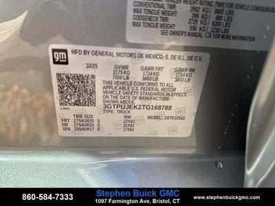 2026 GMC Sierra 1500 Elevation