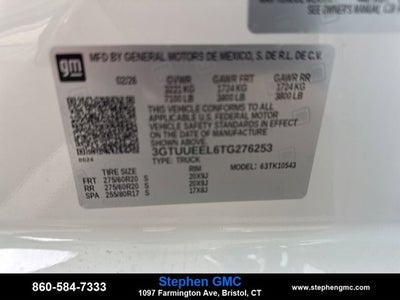 2026 GMC Sierra 1500 AT4