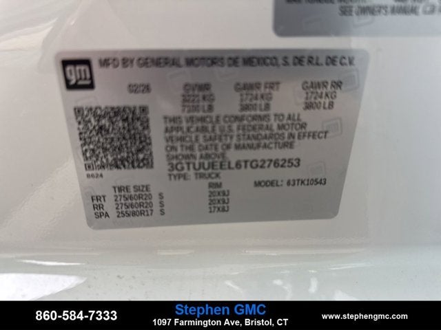 2026 GMC Sierra 1500 AT4