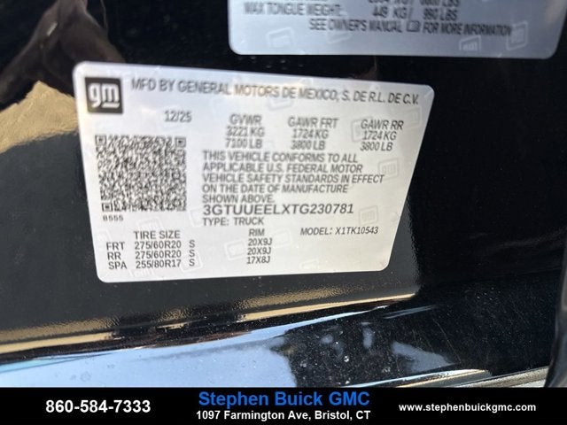 2026 GMC Sierra 1500 AT4