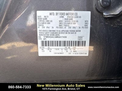 2021 Ford Police Interceptor Utility Base