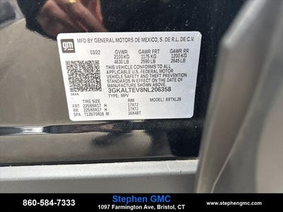 2022 GMC Terrain SLE