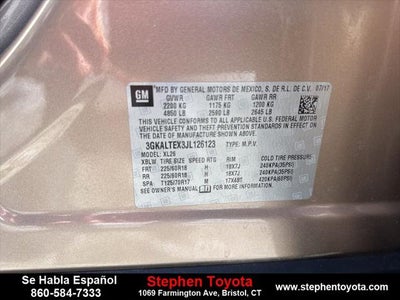 2018 GMC Terrain SLE