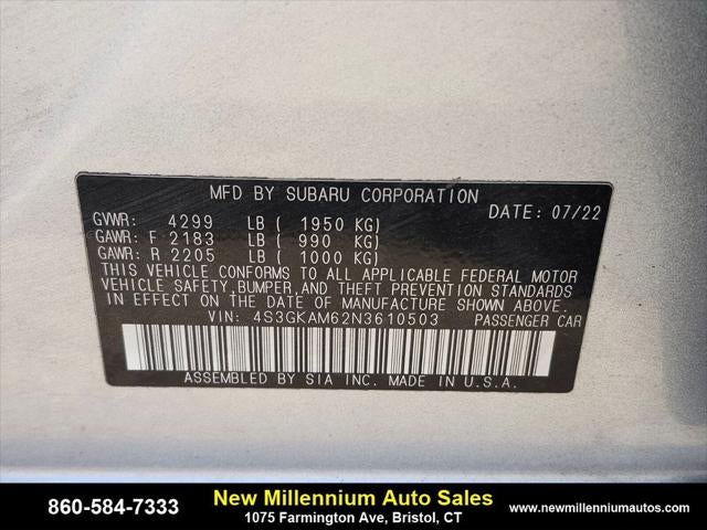 2022 Subaru Impreza Sport