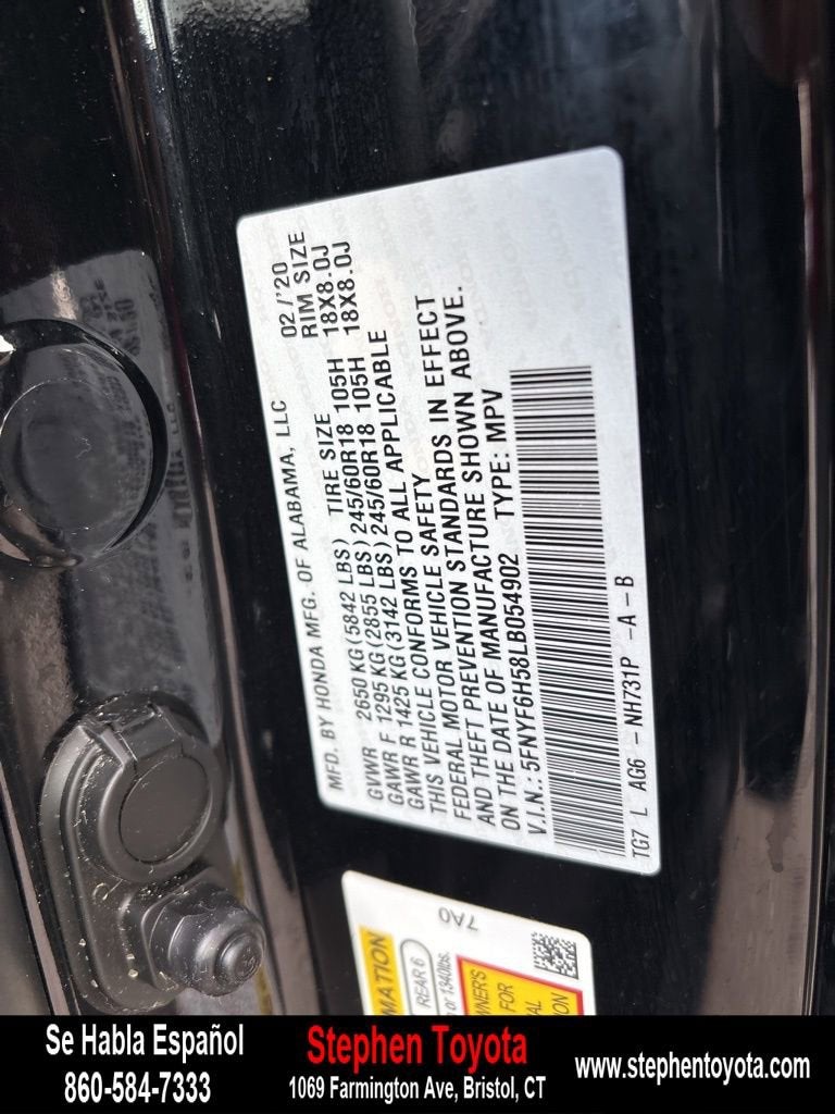 2020 Honda Pilot EX-L