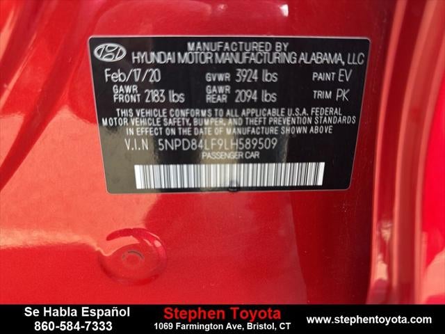 2020 Hyundai Elantra Value Edition