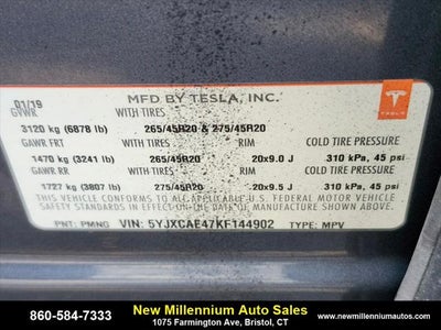 2019 Tesla Model X Performance