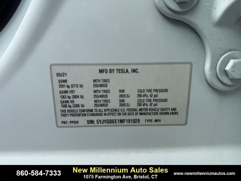 2021 Tesla Model Y Long Range